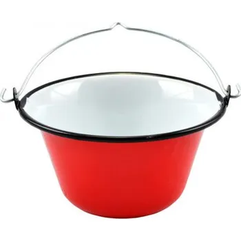 Kempingové nádobí Pro-Tech shop Kotlík smaltovaný 0,8L 16cm 50663_1 71112