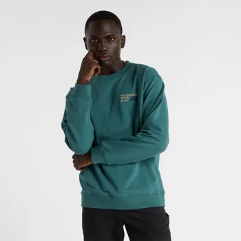 Pánská mikina Pánská mikina New Balance MT41547NUS – modré