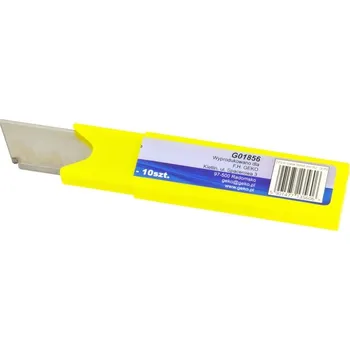 Pracovní nůž GEKO Náhradní nože do ořezávače 18x0,5mm 10ks 06388