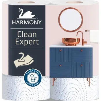 Harmony Kuchyňské utěrky 2-vrstvé Clean Expert - 2ks 30368
