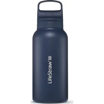 Láhev Láhev s filtrem Lifestraw Go 2.0 Stainless Steel Water Filter 1L - aegean sea