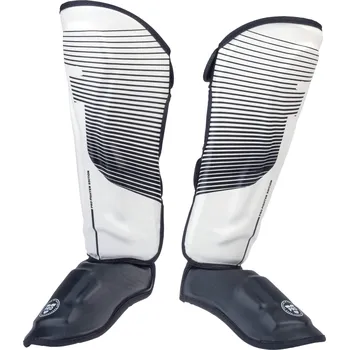 Chránič holeně pro bojový sport Chrániče holení Fighter Thai Ergo PRO Edition - bílá, FSG-004PRO-01 S