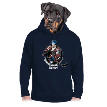 Pánská mikina Bastard Jarda Forever pánská mikina klokanka Navy