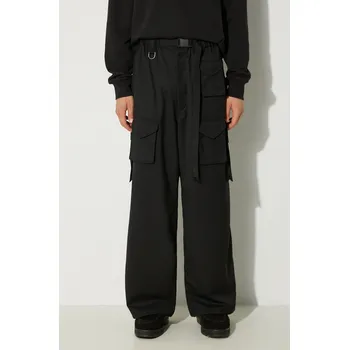 Pánské kalhoty Kalhoty s příměsí vlny Y-3 Refined Wool Cargo Pants, XL, černá, 99X