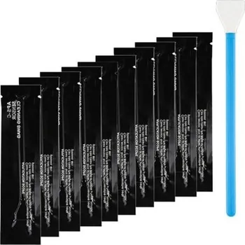 Čistící sada Čisticí sada 10 ks na CMOS/CCD senzory 24 mm Profesionální tampony na full-frame a APS-C digitální fotoaparáty Bezkontaktní čištění