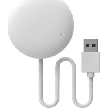 vypínač WiFi Smart IR dálkové ovládání 2,4GHz USB napájení Ovládání přes aplikaci Kompatibilní s Alexa Google Home Chytrá domácnost bílá