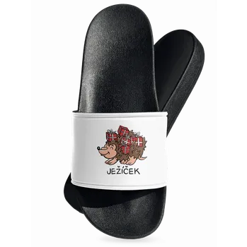 Pánské pantofle Bastard Ježíček pantofle White