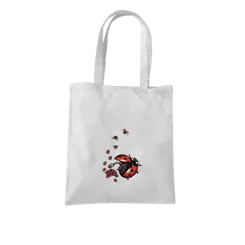 Bastard Ladybird Factory taška White