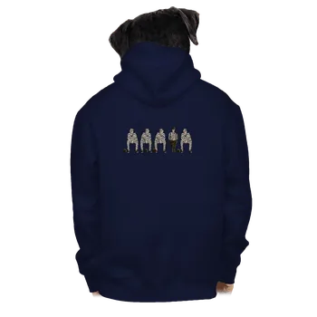 Pánská mikina Bastard Nevinen pánská mikina na zip Navy