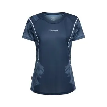 Dámské tričko La Sportiva PACER T-SHIRT Women Night Sky/Chalk modrá L