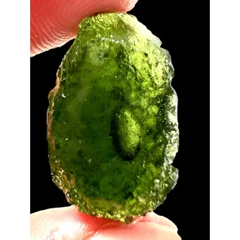 Drahý kámen Broušený vltavín 11,6g