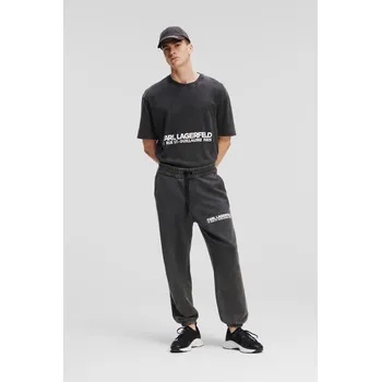 TEPLÁKY KARL LAGERFELD RSG WASHED SWEATPANTS VASHED VINTAGE BLACK