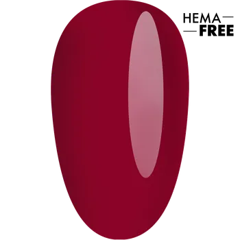 Lak na nehty emi E.MiLac Gel Effect Raspberry Red #032, 9 ml. - Klasický lak s gelovým efektem