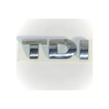 Znak automobilu Znak TDI chrom