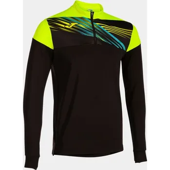 Pánská mikina Sportovní mikina JOMA Elite IX Black-Fluor Yellow XS