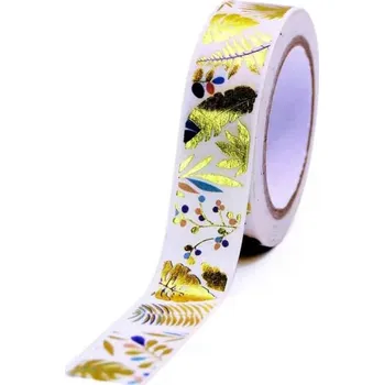 Lepicí páska Samolepicí dekorační páska GG FT 933228 10m x 15mm - Gold vegetable