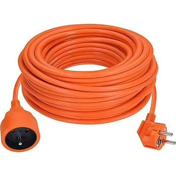 Prodlužovací kabel Elektrosortiment Prodlužovací přívod 1z, 3x1,5mm2, oranžový, 25m