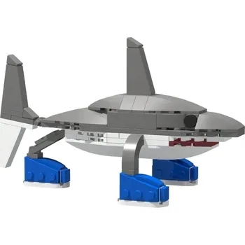 Díl pro stavebnice Brainrot Tralalero Tralala Shark stavebnice - 104 ks