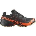 Salomon SPEEDCROSS 6 GTX - pánská - černá/oranžová Velikost: 47 1/3