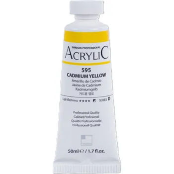 Speciální výtvarná barva ShinHan Akrylová barva 50 ml Cadmium Yellow 595