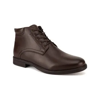 Pracovní obuv Kotníková obuv Lanetti DURAIN-03S MI08 Hnědá 43