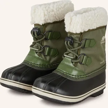 Dámské tenisky Sorel Dětské Boty Yoot Pac™ S Umělou Kožešinou, olivová /...