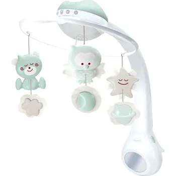 Projektor Infantino - Kolotoč nad postýlku s melodií a projektorem 3v1 3xAAA zelená