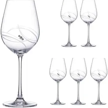 Sklenice Sklenice Atlantis Swarovski 400 ml, 6 ks