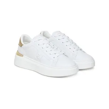 Dámské tenisky Sneakersy Tommy Hilfiger Chic Platform Gold FW0FW08817 Bílá 40