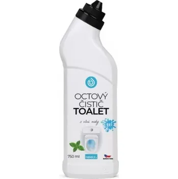 WC čistič Přírodní octový čistič TOALET s vůní Máty 750 ml