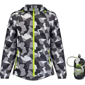 MAC IN SAC Mac In A Sac Origin Packable Waterproof Jacket, White Camo Velikost: XS