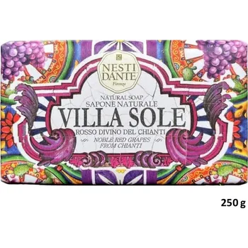 Mýdlo Nesti Dante VILLA SOLE Noble Red Grapes from Chianti, mýdlo 250 g