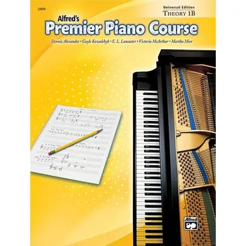 Premier Piano Course: Universal Ed. Theory Bk 1B 616086