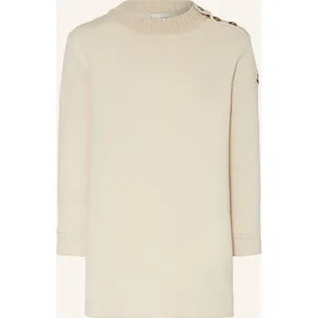 Dámské šaty Moncler Enfant Dívčí Mikinové Šaty, krémová, 128