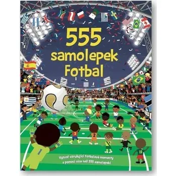 omalovánky 555 samolepek Fotbal