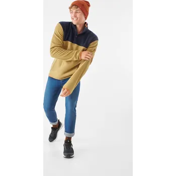 Pánská mikina Pánská mikina Viking Lakeside světle hnědá/modrá L