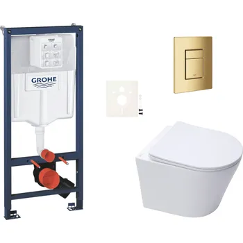 Sprchový set Grohe Závěsný wc set do lehkých stěn / předstěnová montáž SAT Infinitio SIKOGRSIN10SCGL0 SIKOGRSIN10SCGL0