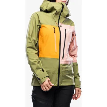 Damska bunda na skialpy Ortovox 3L Deep Shell Jacket - wild herbs