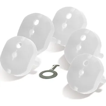 Klíč Elektrosortiment Bezpečnostní zátka - sada 5ks + 1 klíček