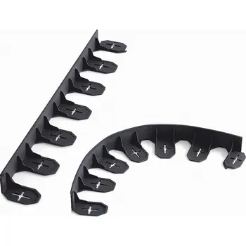 Zahradní obrubník PROSPERPLAST Palisáda okraj 4800x45mm černá