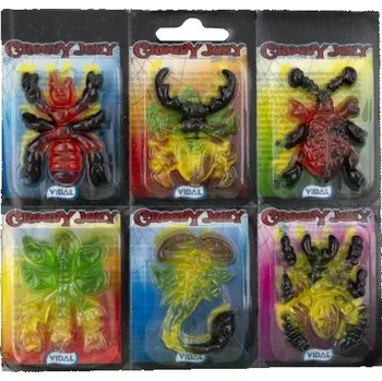 Bonbon Creepy jelly želé hmyzí příšerky 66g
