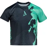 Dětské funkční triko premium ALTISPORT VOJ/ALM112TR01 ČERNÁ-TYRKYSOVÁ 110