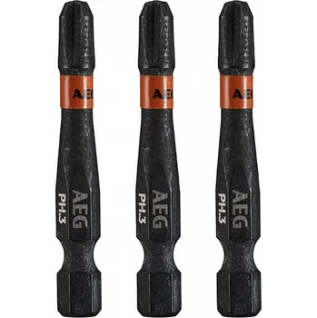 Bit AEG Šroubovací bit PH3 50mm AEG, sada 3ks