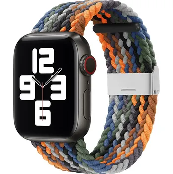 Příslušenství k chytrým hodinkám OEM Strap Fabric řemínek k Apple Watch 2/3/4/5/6/SE 38mm/40mm multicolor 4