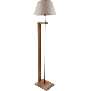 Lampička Stojací lampa AYD 1xE27/40W/230V béžová/hnědá