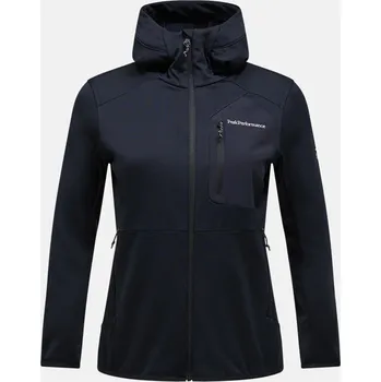 Dámská mikina MIKINA PEAK PERFORMANCE W UTILITY LIGHT ZIP HOOD BLACK
