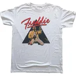 Freddie Mercury Triangle White XL Tričko