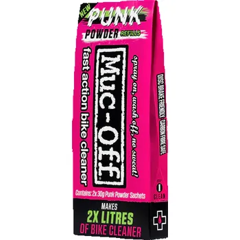 Motokosmetika MUC-OFF Čistič kol v prášku Punk 20461 - 2 Pack (Punk Powder Bike Cleaner - 2 Pack)