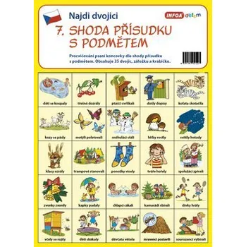 Najdi dvojici - 7. Shoda přísudku s podmětem - kolektiv autorů