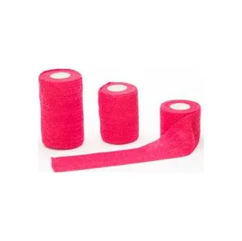 Obinadlo elast. Vet Flex 10cmx4,5m červená 1ks CVET